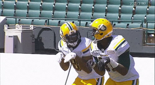 Edmonton Eskimos Dancing GIF