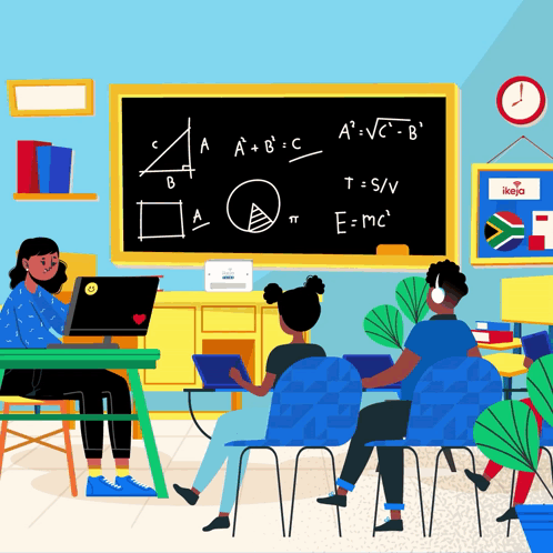Education Students GIF. This 498 x 498 animated GIF is part of our multitasking teacher collection. Related themes include science. Created by IkejaWifi…