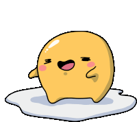 Egg Dance Egg Sticker