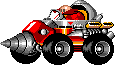 Egg Drillster Sonic 2 Sticker