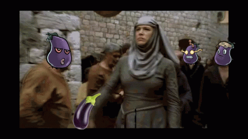 Eggplant Shame Shame GIF. This 498 x 280 animated GIF is part of our shame game of thrones collection. Related themes include proud, shame. Created by…