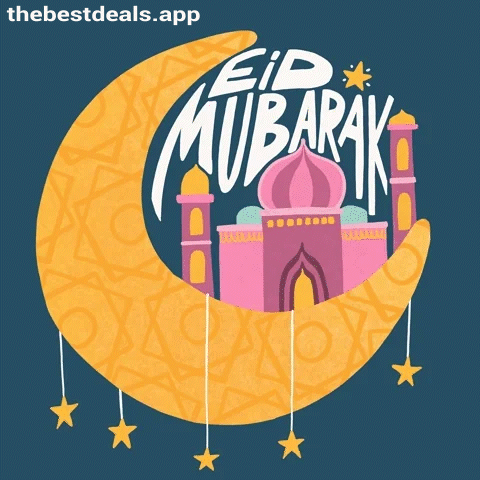 Eid Mubarak Deals GIF