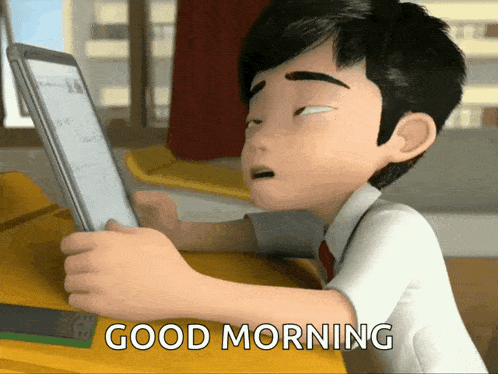 Ejen Ali Sleepy GIF