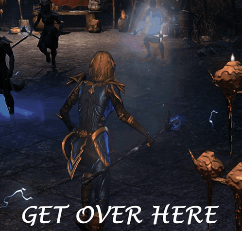 Elder Scrolls Online Elder Scrolls Online Get Over Here GIF. This 498 x 475 animated GIF is part of our scorpion get over here collection. Created by…