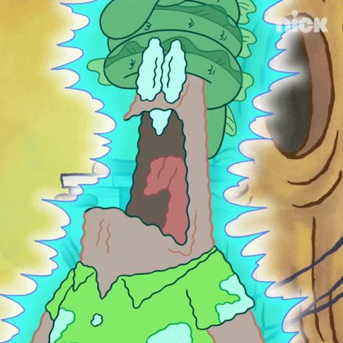 Electric Shock Patrick Star GIF