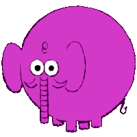 Elephant Elefante Sticker