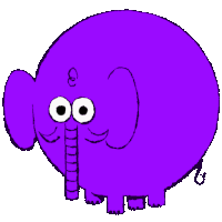 Elephant Elefante Sticker