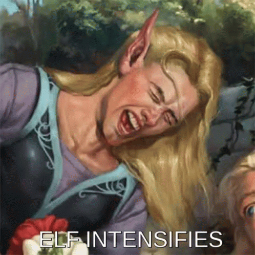 Elf Intensify GIF. This 498 x 498 animated GIF is part of our night elf dance collection. Related themes include lol, meme. Created by EdgyEdge. View the…