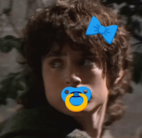 Elijah Wood Frodo Baggins GIF