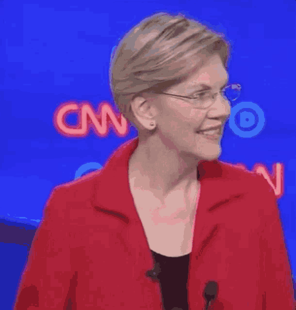 Elizabeth Warren Hand Rub GIF