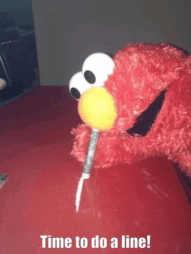Elmo Cocaine Meme