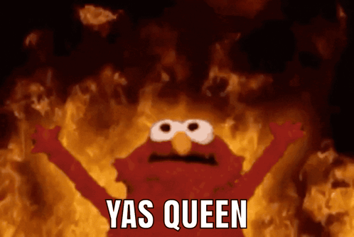 Elmo Elmo Fire GIF