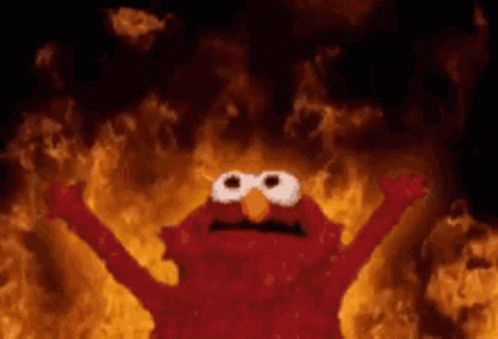 Elmo Fire GIF