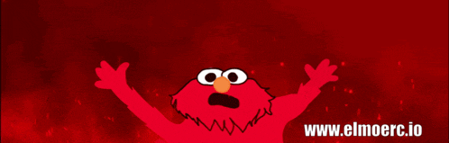 Elmo Fire Elmo Burn GIF