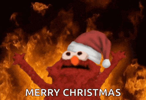 Elmo Fire Elmo GIF