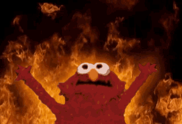 Elmo Fire GIF
