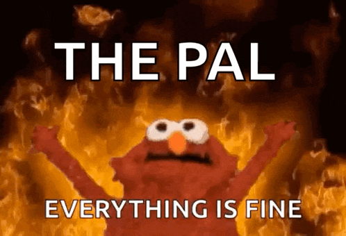 Elmo Flames GIF