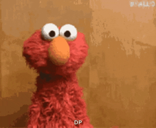 Elmo Shrug GIF
