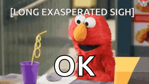 Elmo Sigh GIF