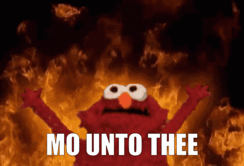 Elmo Unto Thee Elmo Fire GIF