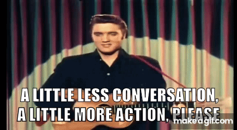 Elvis Conversation GIF