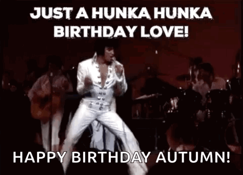 Elvis Happy Birthday GIF. This 480 x 346 animated GIF is part of our happy birthday dancing collection. Related themes include dancing, happy birthday…