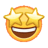 Emejzing Star Struck Telegram Sticker