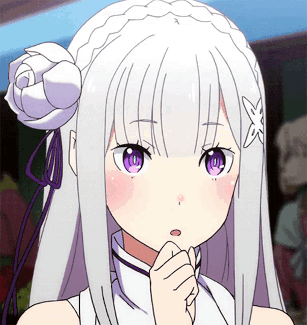 Emilia Re Zero GIF