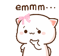 Emm Thinking Sticker