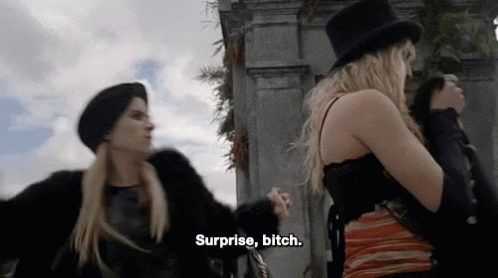 Emma Roberts Surprise Bitch GIF. This 498 x 278 animated GIF is part of our surprise bitch collection. Related themes include slap, surprise. View the…
