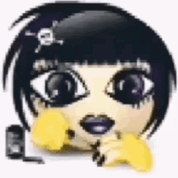 Emo Girl Emo Emoji GIF