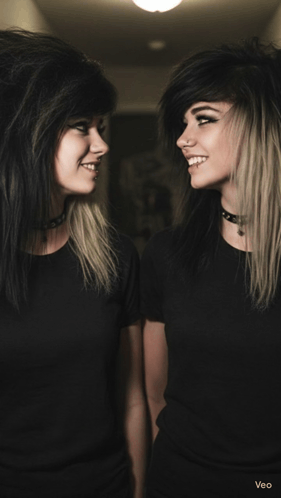 Emo Girl Hug GIF