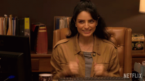 Emocionada Feliz GIF