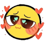 Emoji Love Sticker