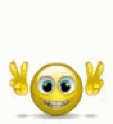 Emoji My Finger Are Crossed GIF