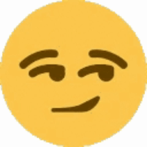 Emoji Smirk GIF. This 480 x 480 animated GIF is part of our emoji collection. Related themes include smirk. Created by JakesTopFun. View the original…