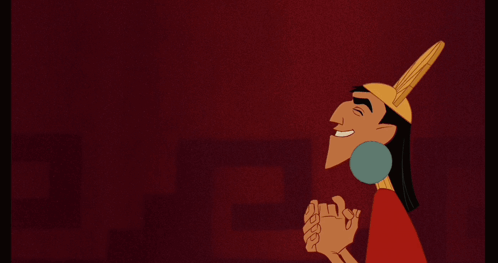 Emperor Kuzco Smile GIF
