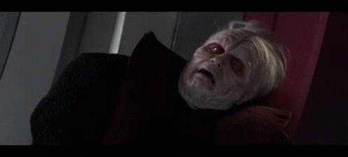 Emperor Palpatine Smile GIF. This 498 x 225 animated GIF is part of our palpatine unlimited power collection. Related themes include smile, star wars…