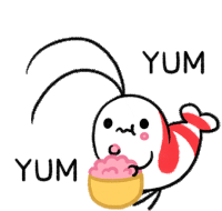 Empreitadaproject Shrimp Sticker