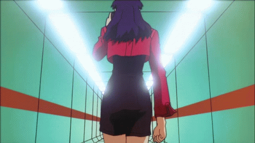 End Of Evangelion Misato GIF