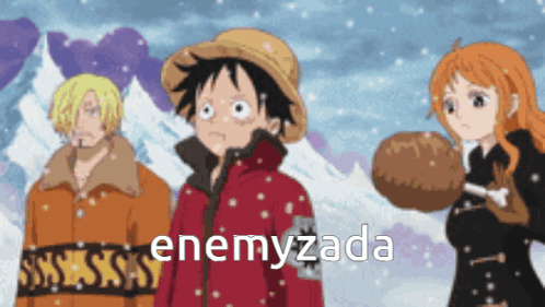 Enemyzada Luffy GIF