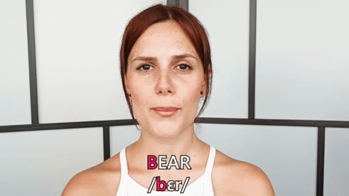 English Bear GIF