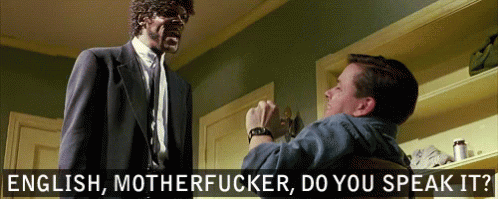 English Motherfucker GIF
