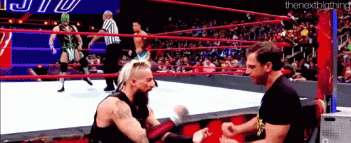 Enzo Amore Drew Gulak GIF