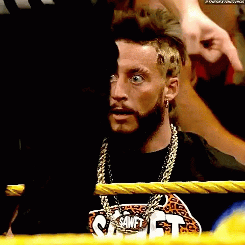 Enzo Amore Shocked GIF