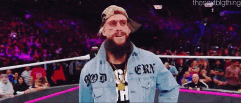 Enzo Amore Smile GIF