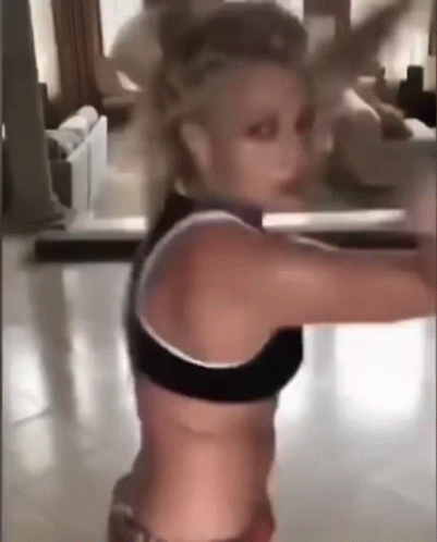 Epic Dancing Britney Spears Dancing GIF