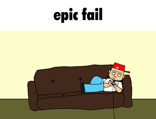 Epic Fail Numates GIF
