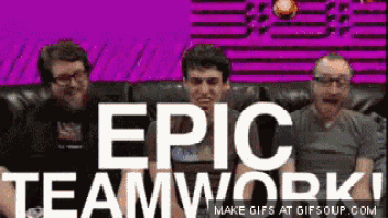 Epic Teamwork - Teamwork GIF