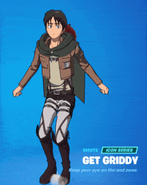 Eren Yeager Fortnite GIF